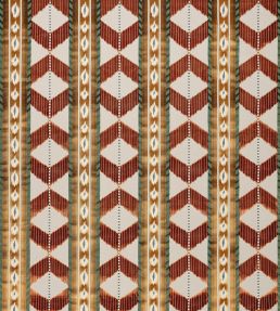 Cornaro Fabric by Osborne & Little Terracotta/Amber