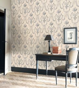 Corne D'Abondance Wallpaper by Casadeco Noir Fusain