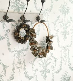 Corne D'Abondance Wallpaper by Casadeco Bleu Faience