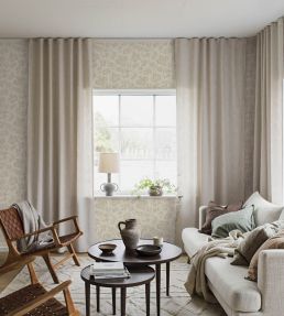 Cornelia Wallpaper by Borastapeter Beige