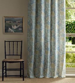 Cornflower Fabric by Morris & Co Lemon/Sage