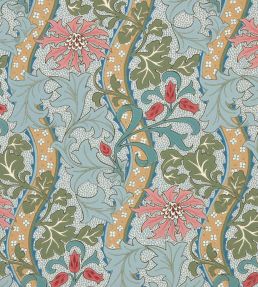 Cornflower Wallpaper by Morris & Co Rose/Woad
