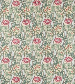 Cornflower Fabric by Morris & Co Russet/Forest