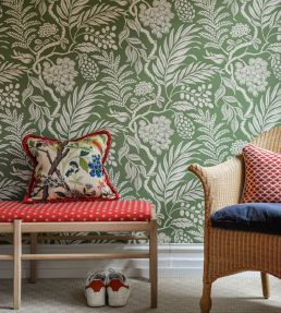 Cornucopia Wallpaper by Langelid Von Bromssen Verde