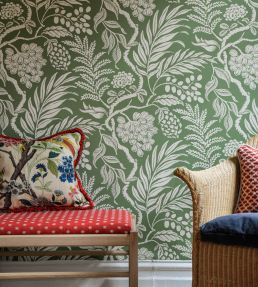Cornucopia Wallpaper by Langelid Von Bromssen Verde