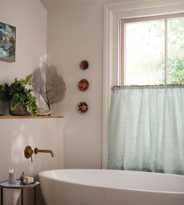 Coro Fabric by Jane Churchill Aqua