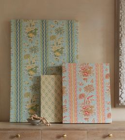 Calissons Fabric by Marvic Amber