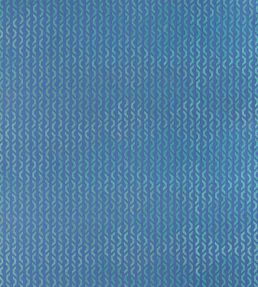 Coronado Embroidery Fabric by Thibaut Blue