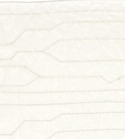 Cortege Fabric by Casamance Blanc