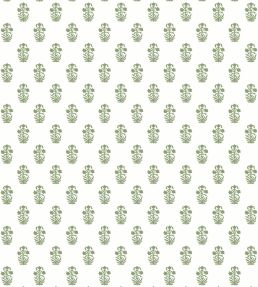 Corwin Wallpaper by Thibaut Green on White