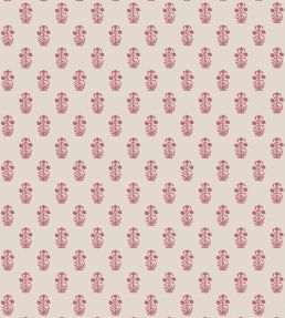 Corwin Wallpaper by Thibaut Raspberry on Natural