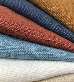 Cosimo Linen Fabric by Marvic Ochre