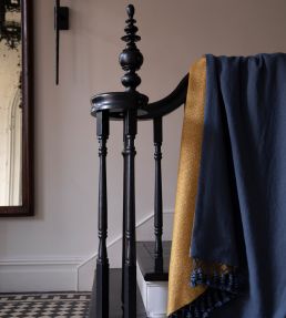 Cosimo Linen Fabric by Marvic Ochre