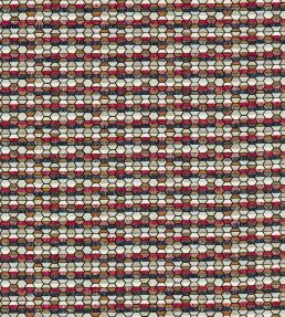 Cosmic Fabric by Clarke & Clarke Midnight/ruby