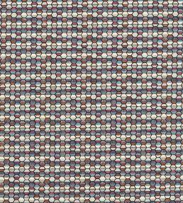 Cosmic Fabric by Clarke & Clarke Mineral/Raspberry