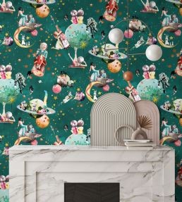 Cosmic Groove Wallpaper by Brand McKenzie Aurora