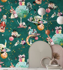 Cosmic Groove Wallpaper by Brand McKenzie Aurora
