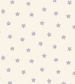 Cosmic Wallpaper by Woodchip & Magnolia Blue/Red