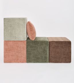 Cosmos Fabric by Pepe Penalver Clay