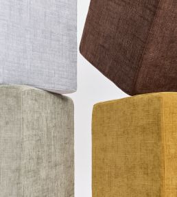 Cosmos Fabric by Pepe Penalver Mustard