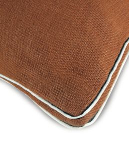 Cote Lin Cushion 45 x 45cm by Maison Casamance Ocre