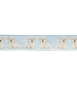 Coton De Tulear Border Trimming by Samuel & Sons Wedgewood