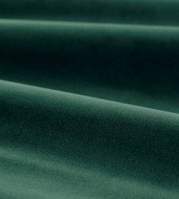 Cotton Velvet Performance Fabric by Zoffany Emerald