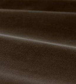 Cotton Velvet Performance Fabric by Zoffany Umber
