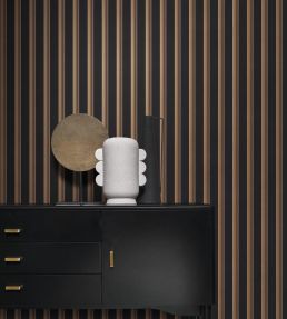 Country Club Wallpaper by Casadeco Mordore Noir