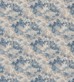 Country Walk Fabric by Mulberry Home Blue