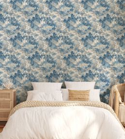 Country Walk Wallpaper by Mulberry Home Red/Green