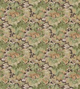 Country Walk Fabric by Mulberry Home Charcoal