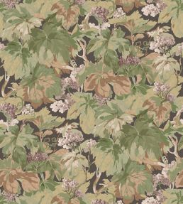 Country Walk Wallpaper by Mulberry Home Charcoal