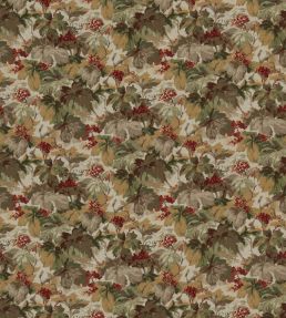 Country Walk Fabric by Mulberry Home Red/Green