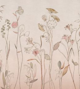 Countryside Mural by Coordonne Pink