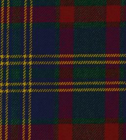 County Cork Fabric by The Isle Mill Blue/Green/Red/Yellow