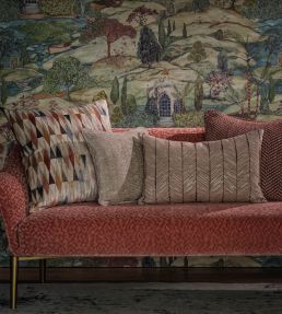 Courtnell Fabric by Osborne & Little Petrol