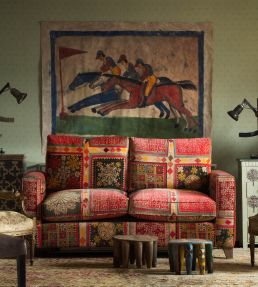 Courtyard Fabric by Andrew Martin Multi
