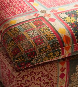 Courtyard Fabric by Andrew Martin Multi