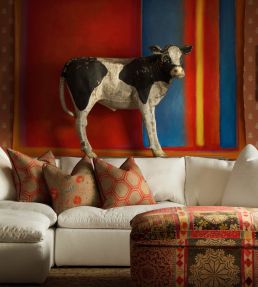 Courtyard Fabric by Andrew Martin Multi