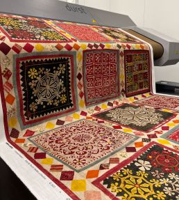 Courtyard Outdoor Fabric by Andrew Martin Multi