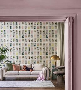 Couture Carousel Wallpaper by Cole & Son Pastel