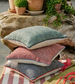 Cova Outdoor Fabric by Christopher Farr Cloth Azzurro