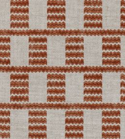 Cove Fabric by Fermoie Rust