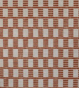 Cove Fabric by Fermoie Rust