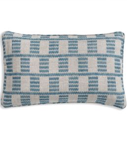 Cove Cushion 43 x 35cm by Fermoie Light Blue