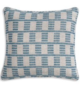 Cove Cushion 43 x 43cm by Fermoie Light Blue