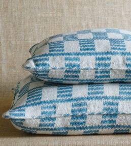 Cove Cushion 43 x 43cm by Fermoie Light Blue