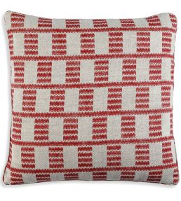 Cove Cushion 43 x 43cm by Fermoie Red
