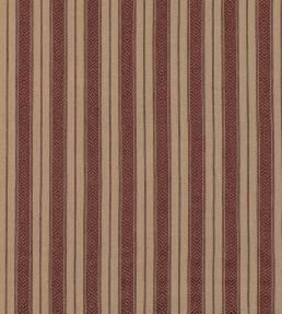 Cowdray Stripe Fabric by Mulberry Home Plum